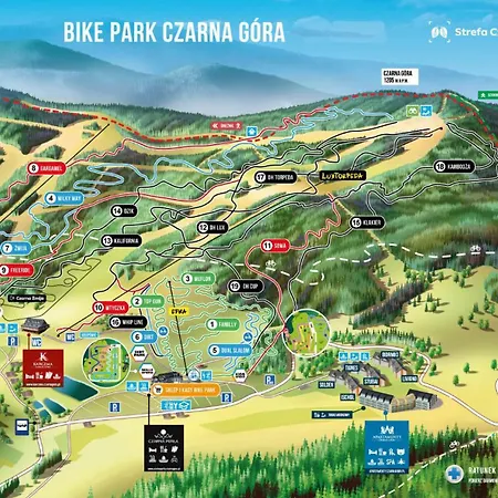 Apartman Bike Park & Czarna Gora *